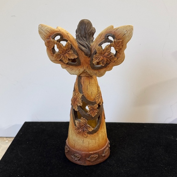 Vintage 2009 Rustic Brown wheat, harvest, Angel Figurine 10 1/2“ - Picture 3 of 7